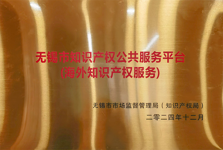 无锡市知识产权公共服务平台 （海外知识产权服务）